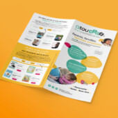 Dépliant Atoukids extérieur